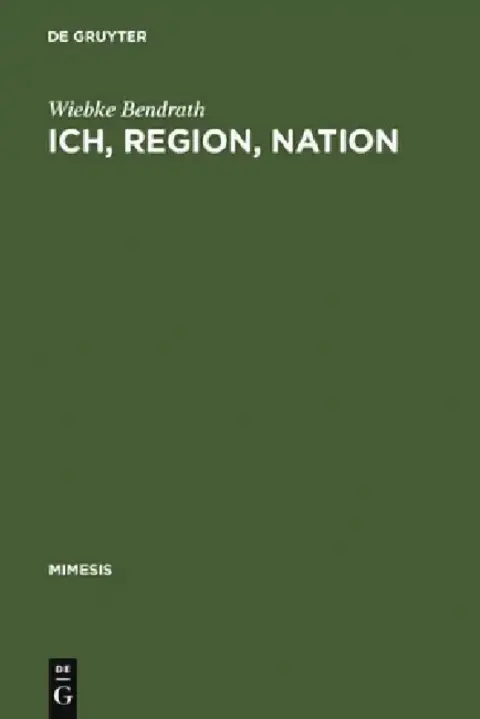 Cover of Ich, Region, Nation
