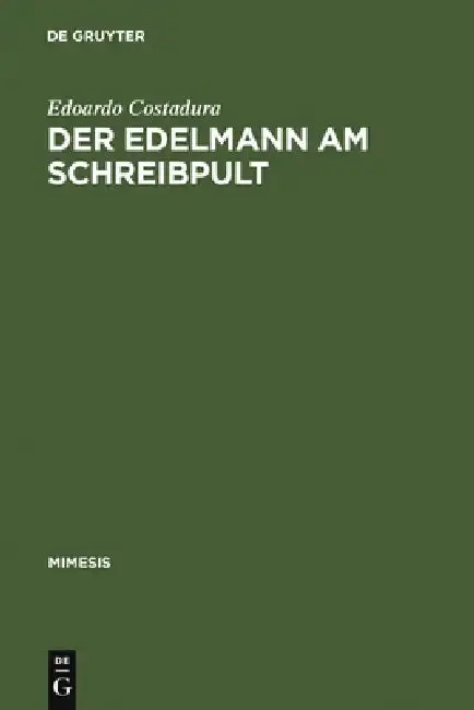 Cover of Der Edelmann am Schreibpult