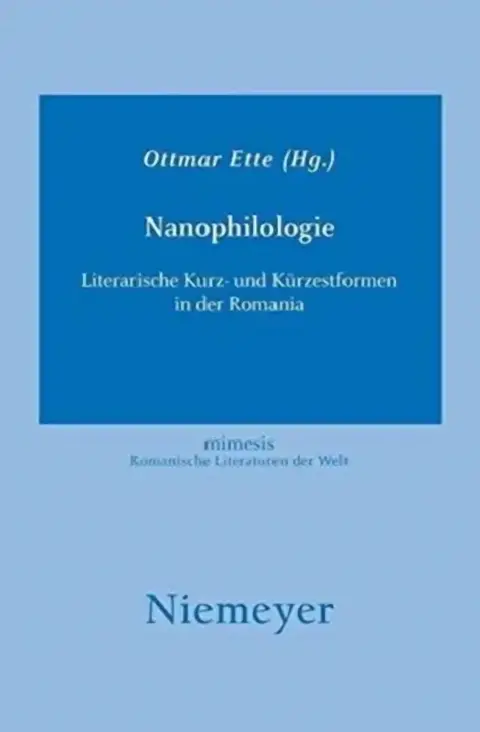 Cover of Nanophilologie