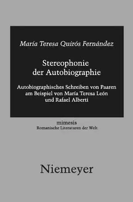 Cover of Stereophonie Der Autobiographie