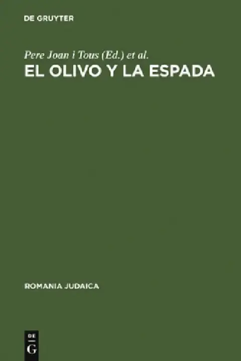 Cover of El Olivo Y La Espada