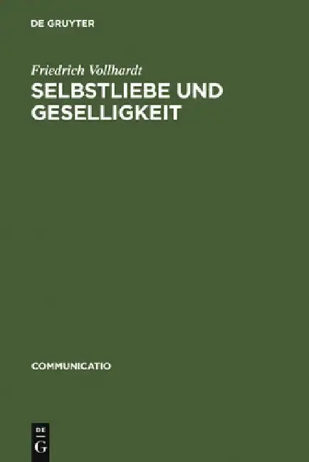Cover of Selbstliebe und Geselligkeit