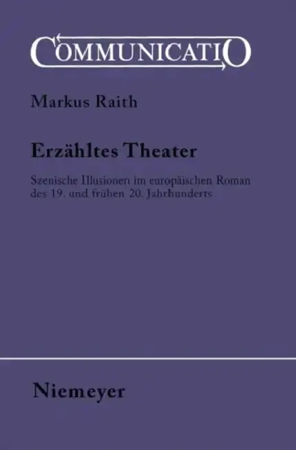 Cover of Erzähltes Theater