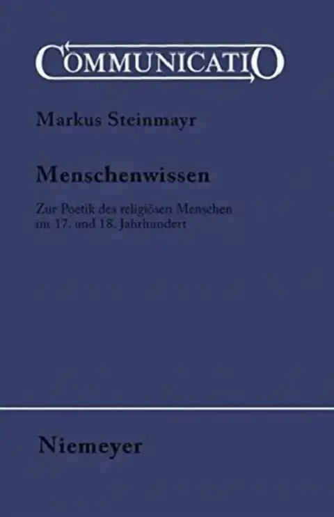 Cover of Menschenwissen