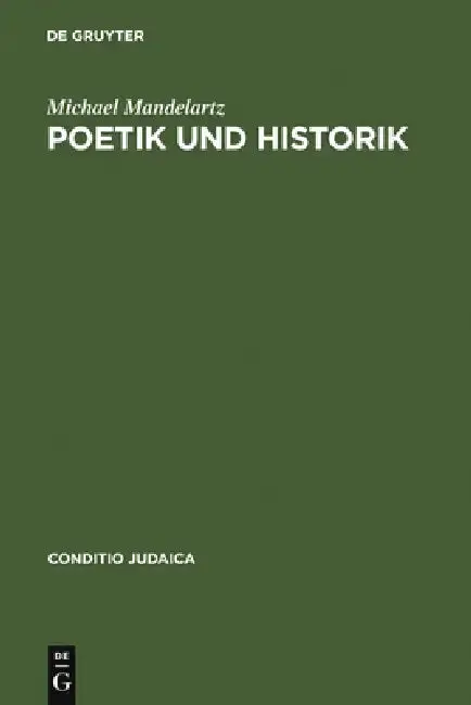 Cover of Poetik und Historik