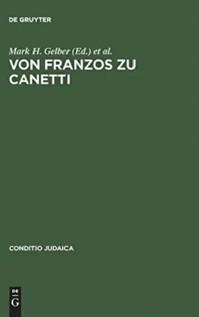 Cover of Von Franzos Zu Canetti