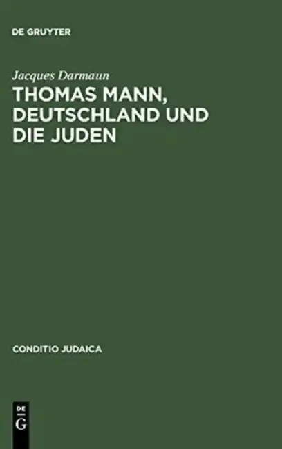Cover of Thomas Mann, Deutschland und die Juden
