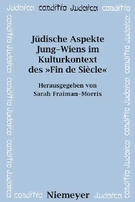 Cover of Jüdische Aspekte Jung-Wiens Im Kulturkontext Des »Fin de Siècle«