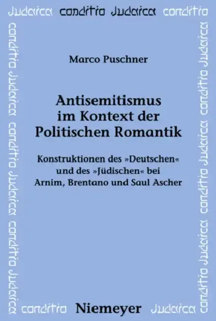 Cover of Antisemitismus Im Kontext Der Politischen Romantik