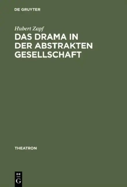 Cover of Das Drama in der abstrakten Gesellschaft