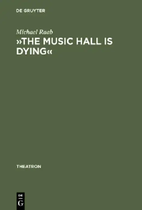 Cover of »The Music Hall Is Dying«