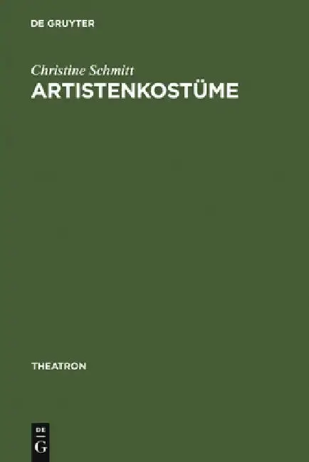 Cover of Artistenkostüme
