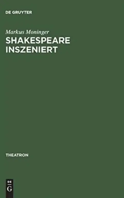 Cover of Shakespeare Inszeniert