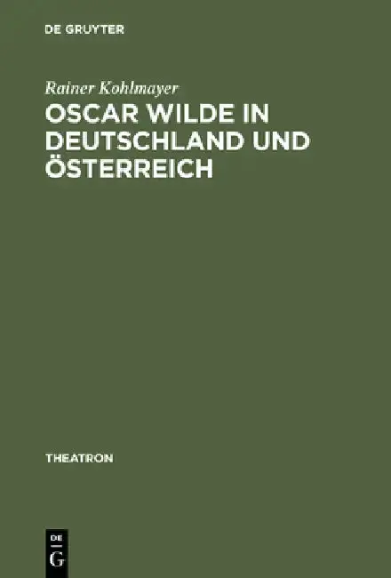 Cover of Oscar Wilde in Deutschland und Österreich