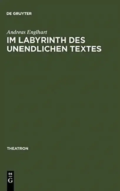 Cover of Im Labyrinth des unendlichen Textes