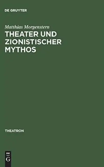 Cover of Theater und zionistischer Mythos