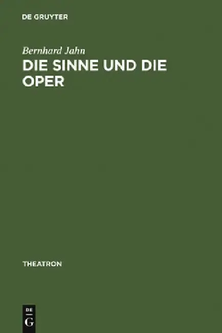 Cover of Die Sinne Und Die Oper
