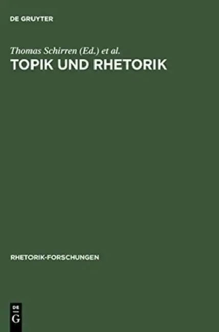 Cover of Topik und Rhetorik