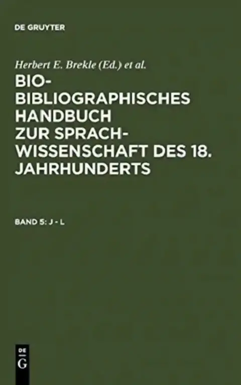 Cover of J - L