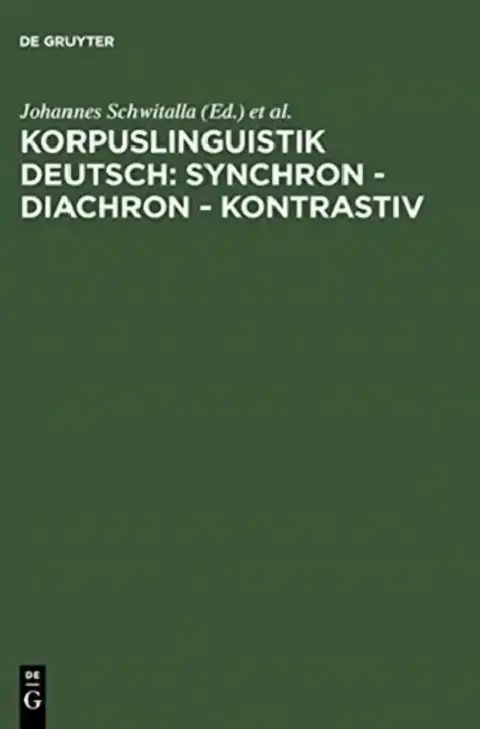 Cover of Korpuslinguistik deutsch