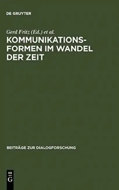 Cover of Kommunikationsformen im Wandel der Zeit