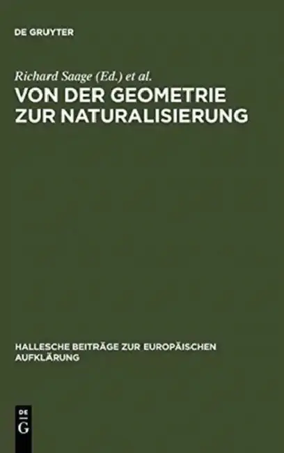 Cover of Von Der Geometrie Zur Naturalisierung