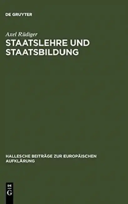 Cover of Staatslehre und Staatsbildung