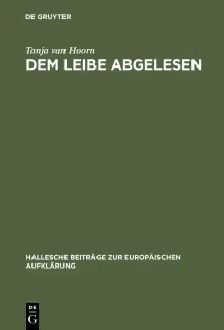 Cover of Dem Leibe abgelesen