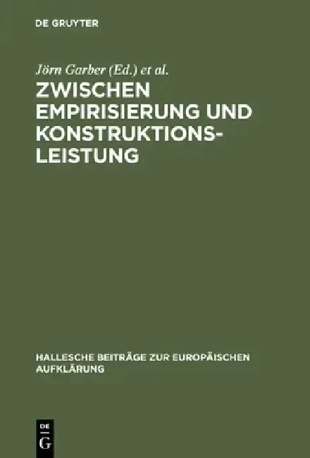 Cover of Zwischen Empirisierung und Konstruktionsleistung