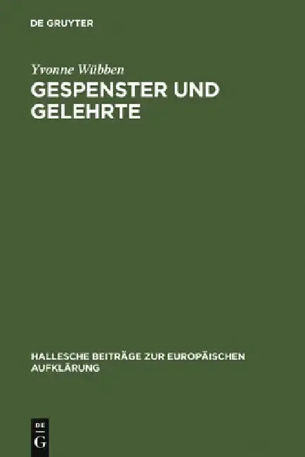 Cover of Gespenster und Gelehrte