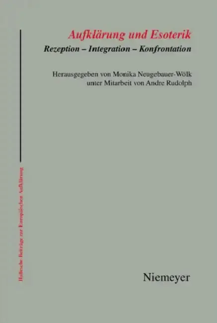 Cover of Aufklärung und Esoterik