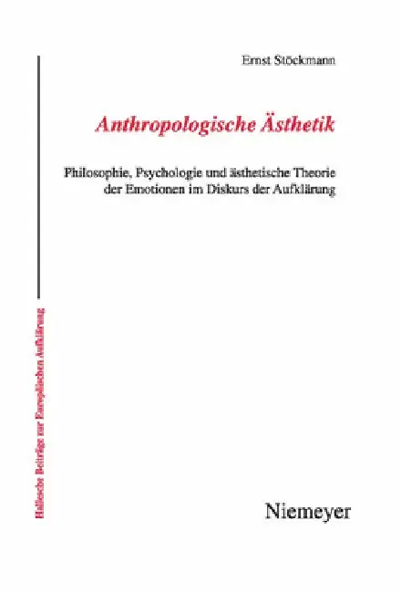 Cover of Anthropologische Ästhetik