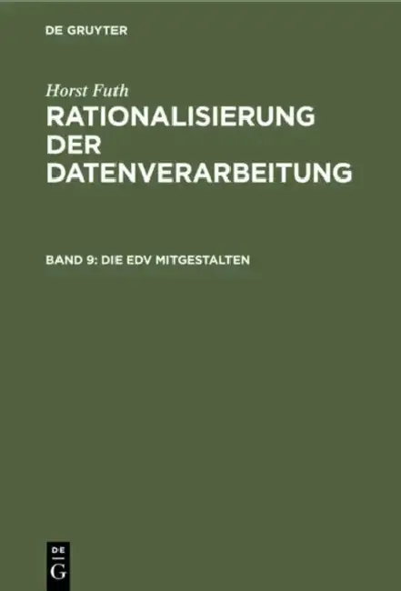 Cover of Die EDV Mitgestalten