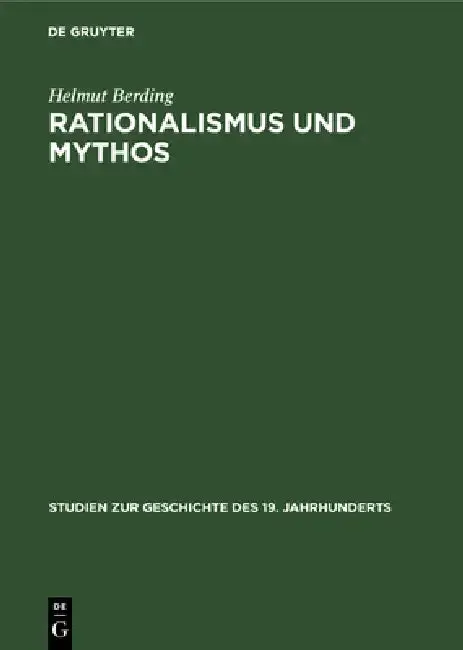 Cover of Rationalismus Und Mythos