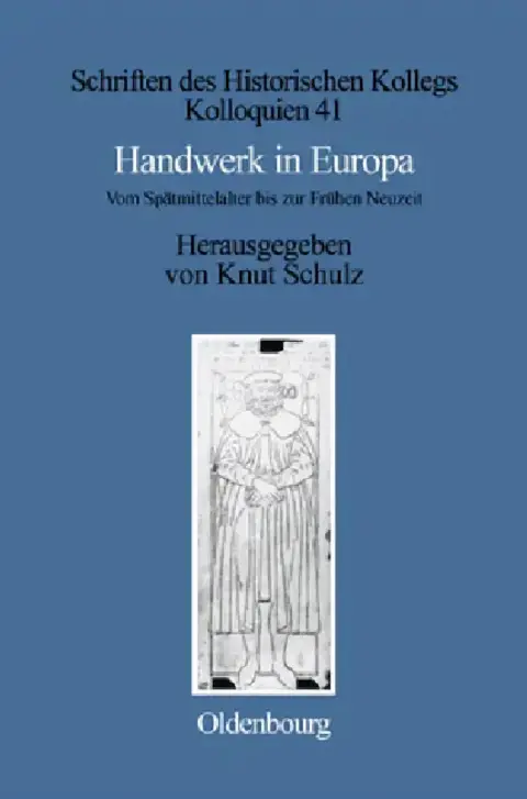 Cover of Handwerk in Europa