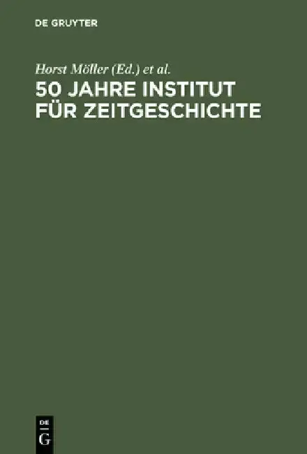 Cover of 50 Jahre Institut für Zeitgeschichte
