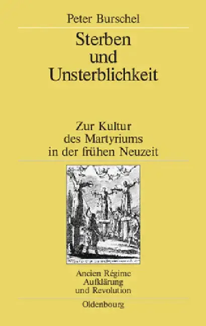 Cover of Sterben und Unsterblichkeit