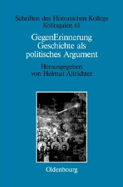 Cover of GegenErinnerung