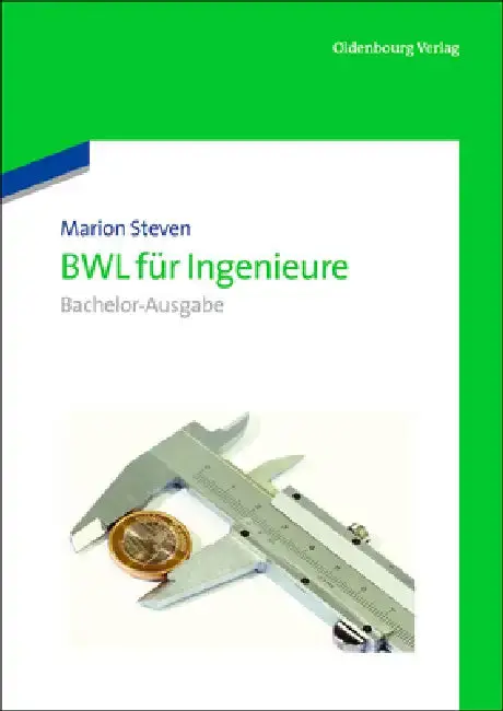 Cover of BWL für Ingenieure