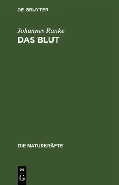 Cover of Das Blut