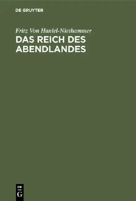 Cover of Das Reich Des Abendlandes