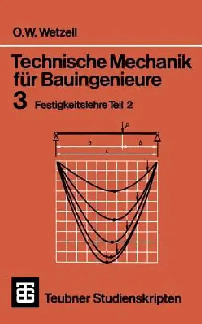 Cover of Technische Mechanik Für Bauingenieure
