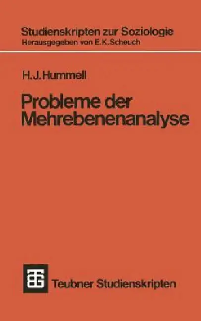 Cover of Probleme Der Mehrebenenanalyse