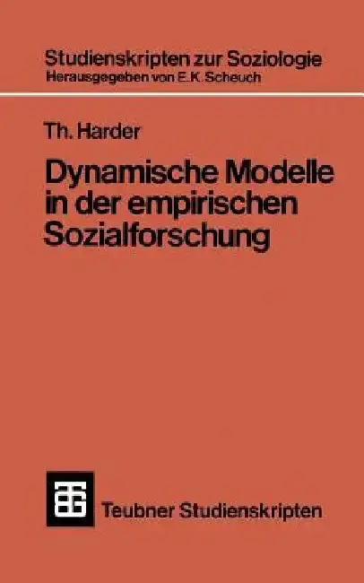 Cover of Dynamische Modelle in Der Empirischen Sozialforschung