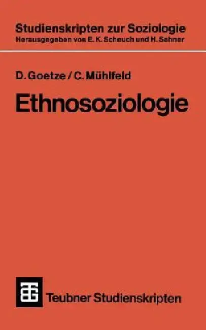 Cover of Ethnosoziologie