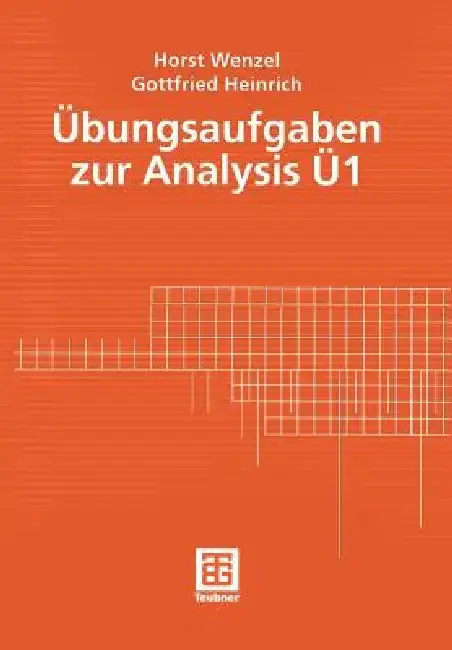 Cover of Übungsaufgaben Zur Analysis Ü 1