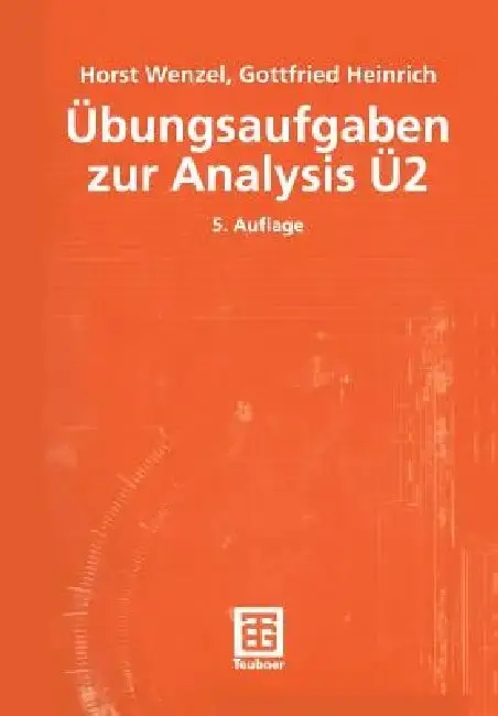 Cover of Übungsaufgaben Zur Analysis Ü 2