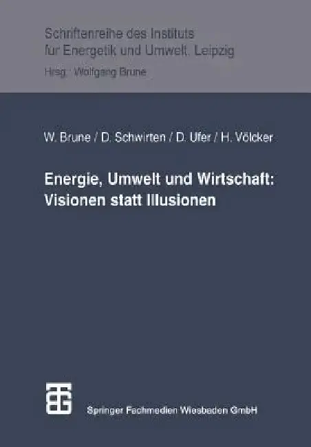 Cover of Energie, Umwelt Und Wirtschaft