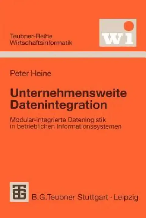 Cover of Unternehmensweite Datenintegration