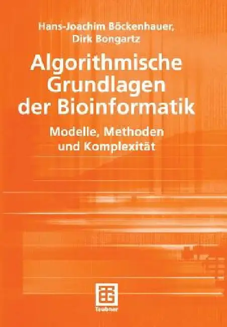 Cover of Algorithmische Grundlagen Der Bioinformatik